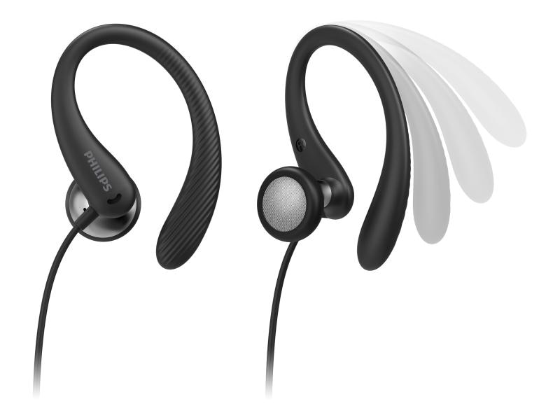 Philips In-Ear-Kopfhörer TAA1105BK/00 Schwarz In-Ear Sport-Kopfhörer mit Mic
