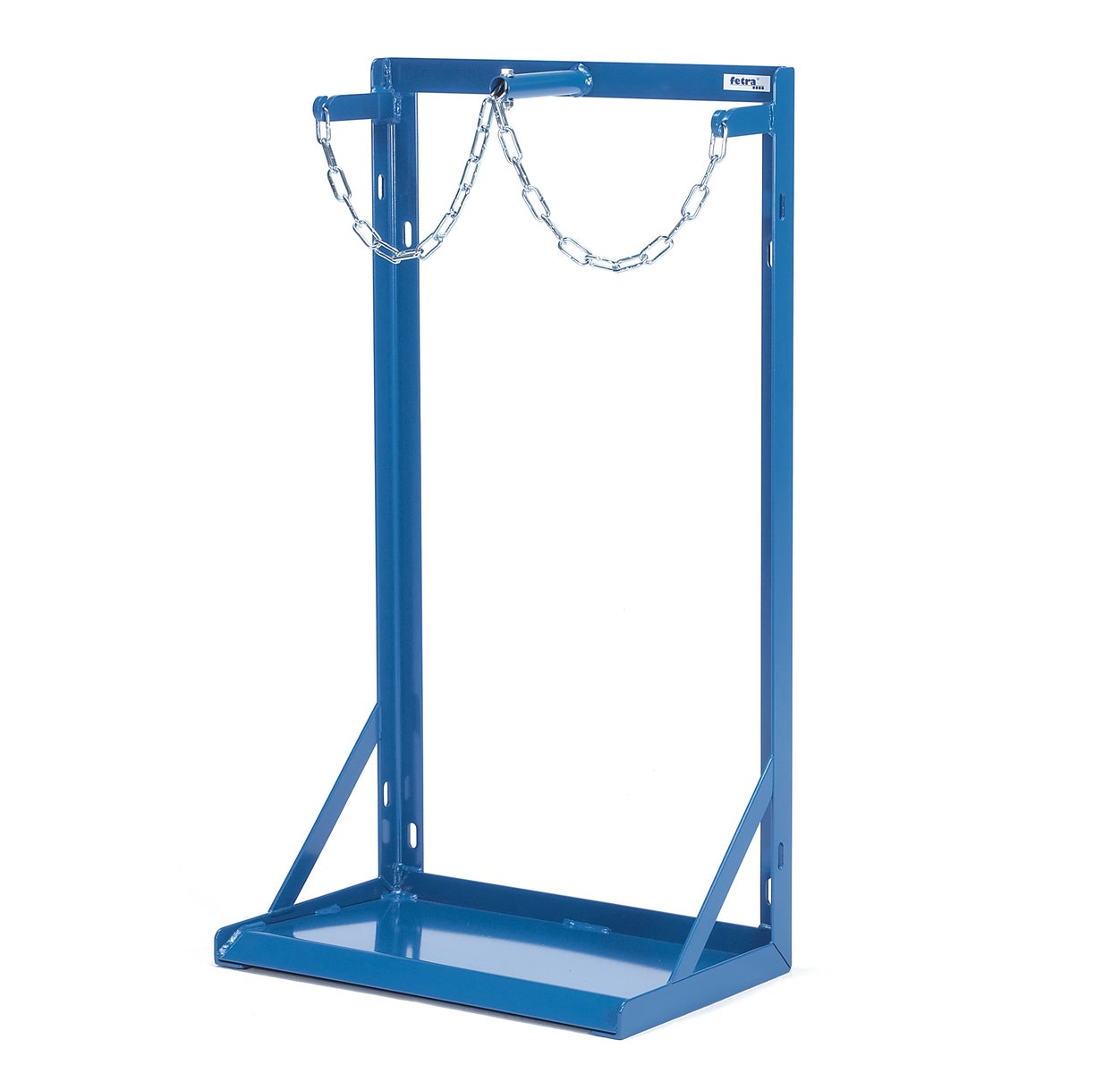 Fetra stalen flessenstandaard voor 2 stalen flessen 40-50 Ltr.