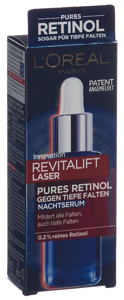 L'OREAL PARIS Rl Retinol Serum Lp<br>30 ml, Dispenser