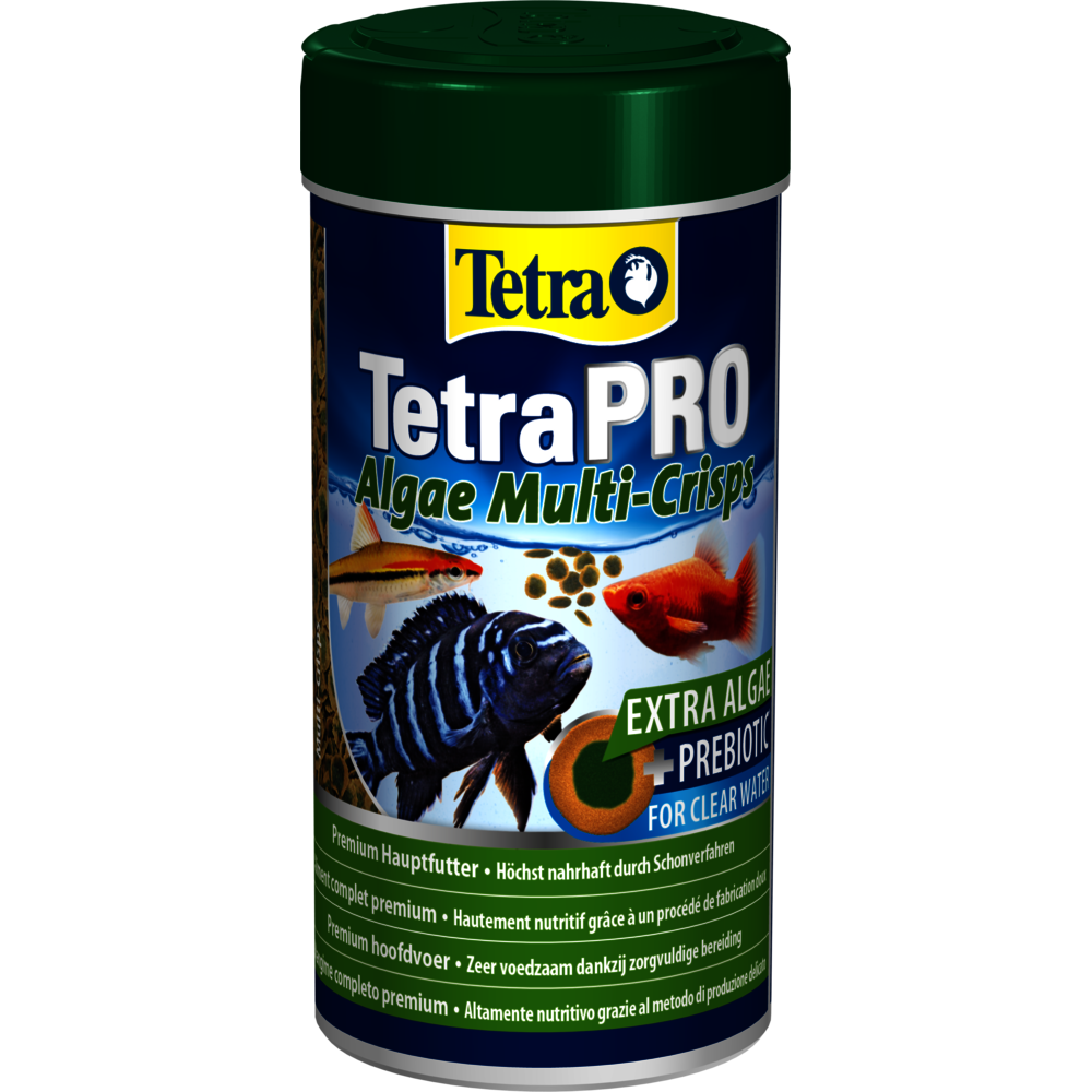 Pro algae multi-crisps aliment complet premium pour poissons 18g/100ml