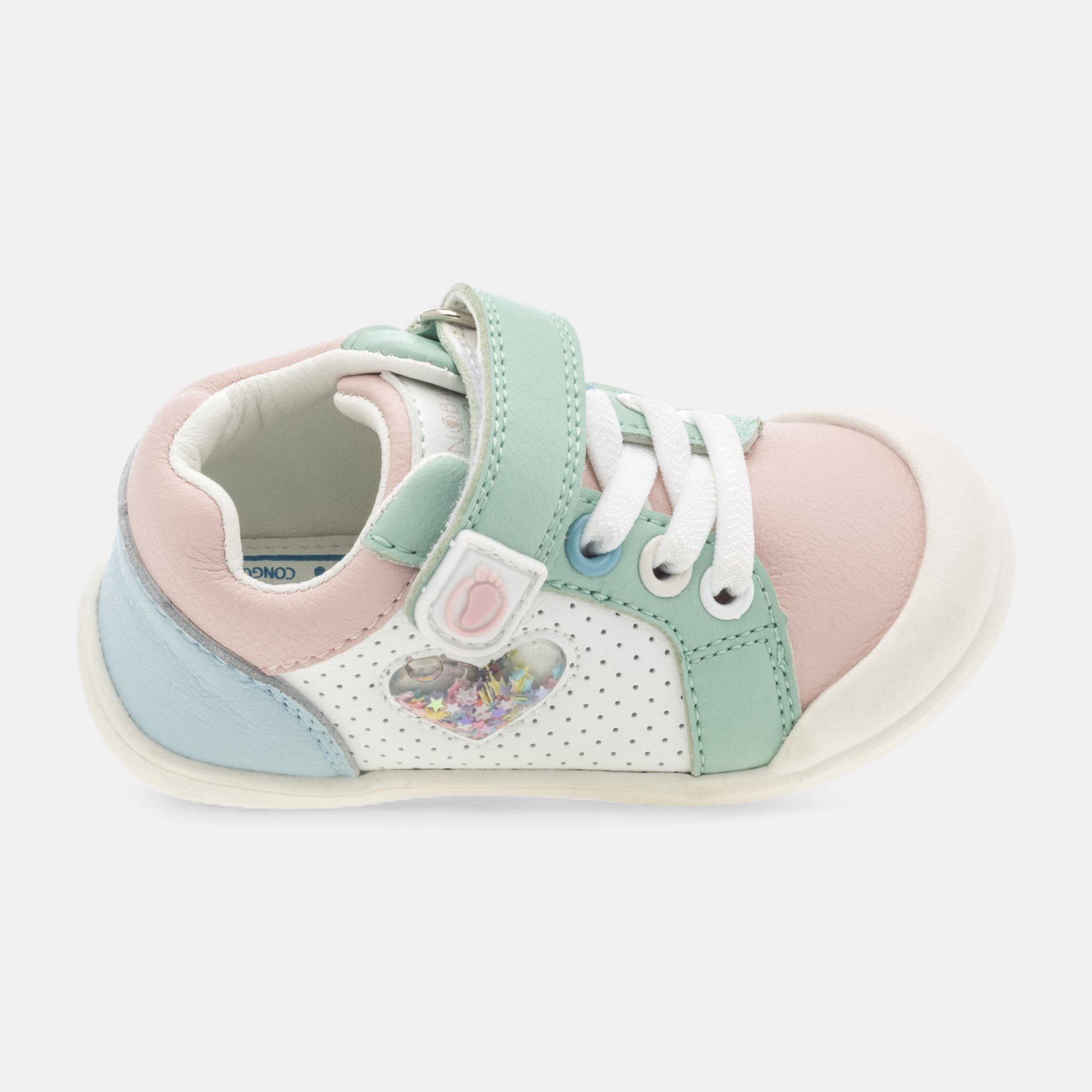 Baskets hautes Bébé fille blanc