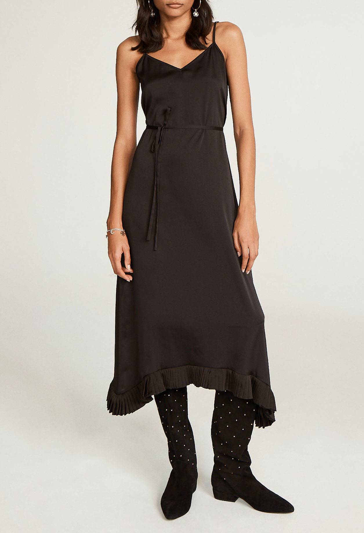 Robe &agrave; fines bretelles
