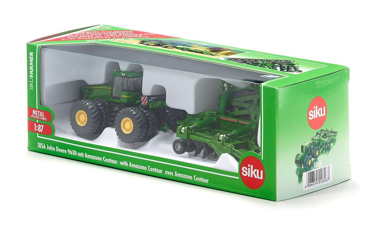 Traktor John Deere 9630 mit Amazone Centaur 1:87Grosser Knicklenker Traktor mit Amazone Centaur Grubber
