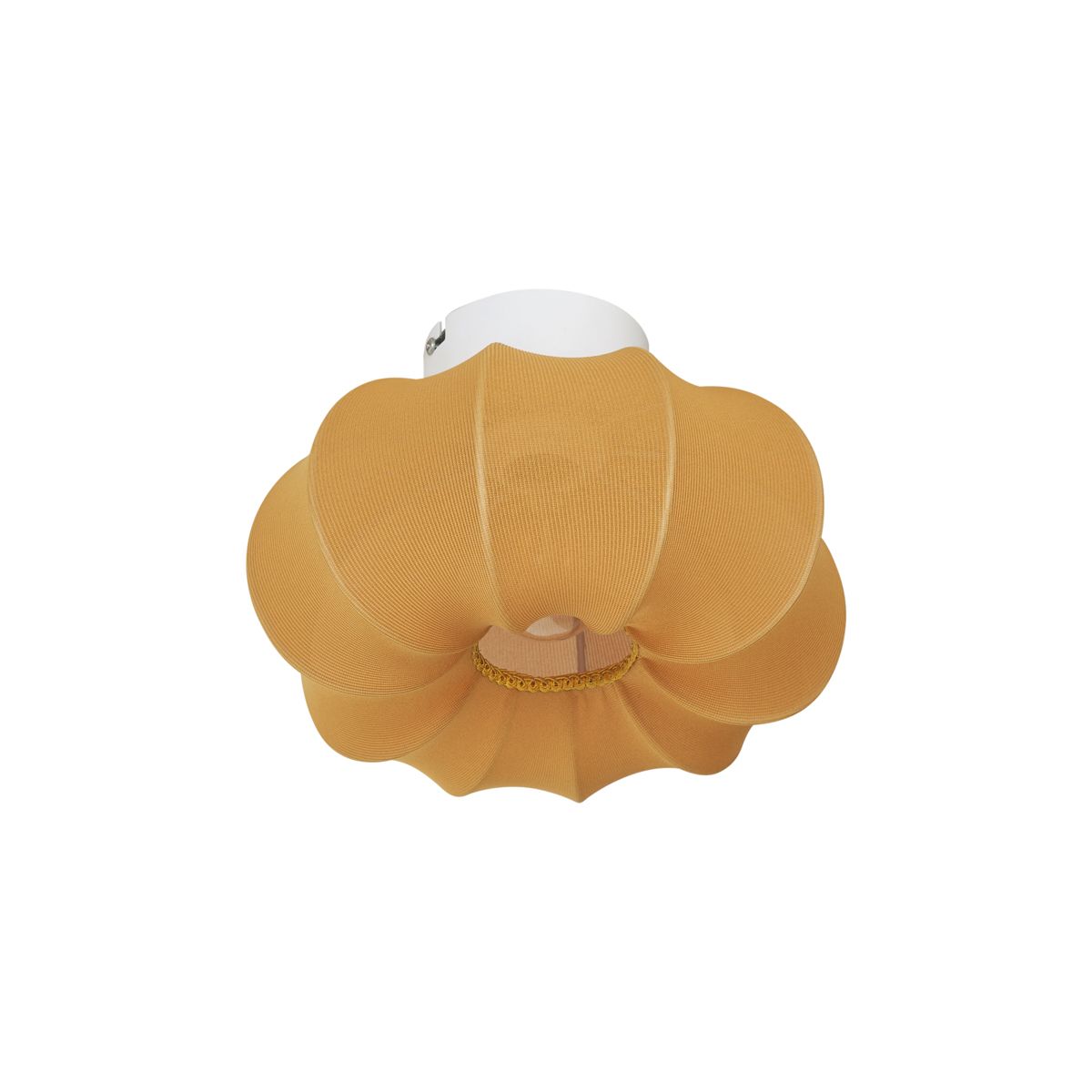 Japandi plafondlamp goud 27cm - Plu Asyesha