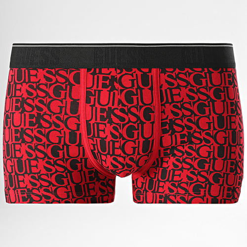 Lot De 3 Boxers U3BG25 Noir Rouge