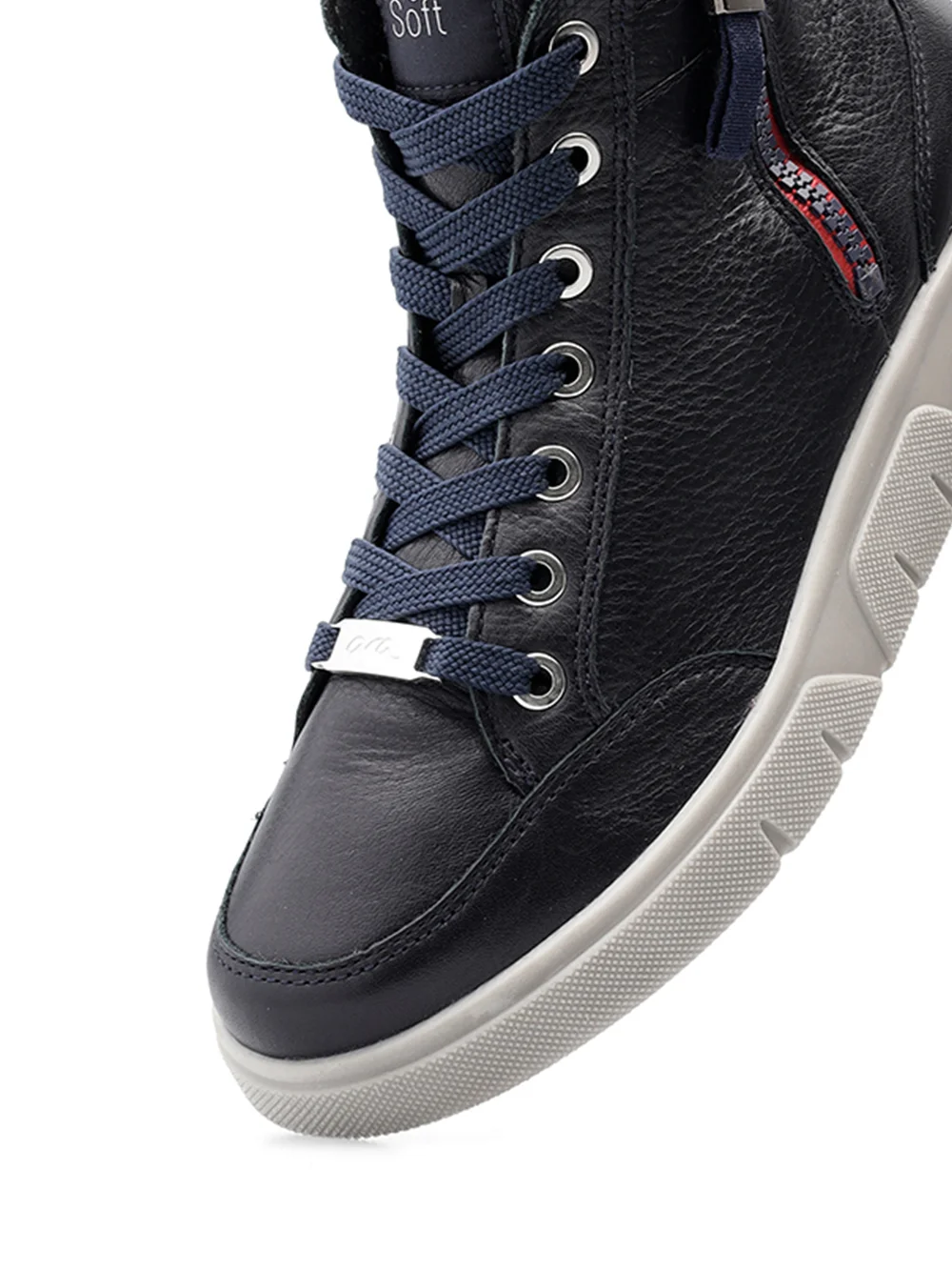 Hightop Sneaker Rom-Sport blau