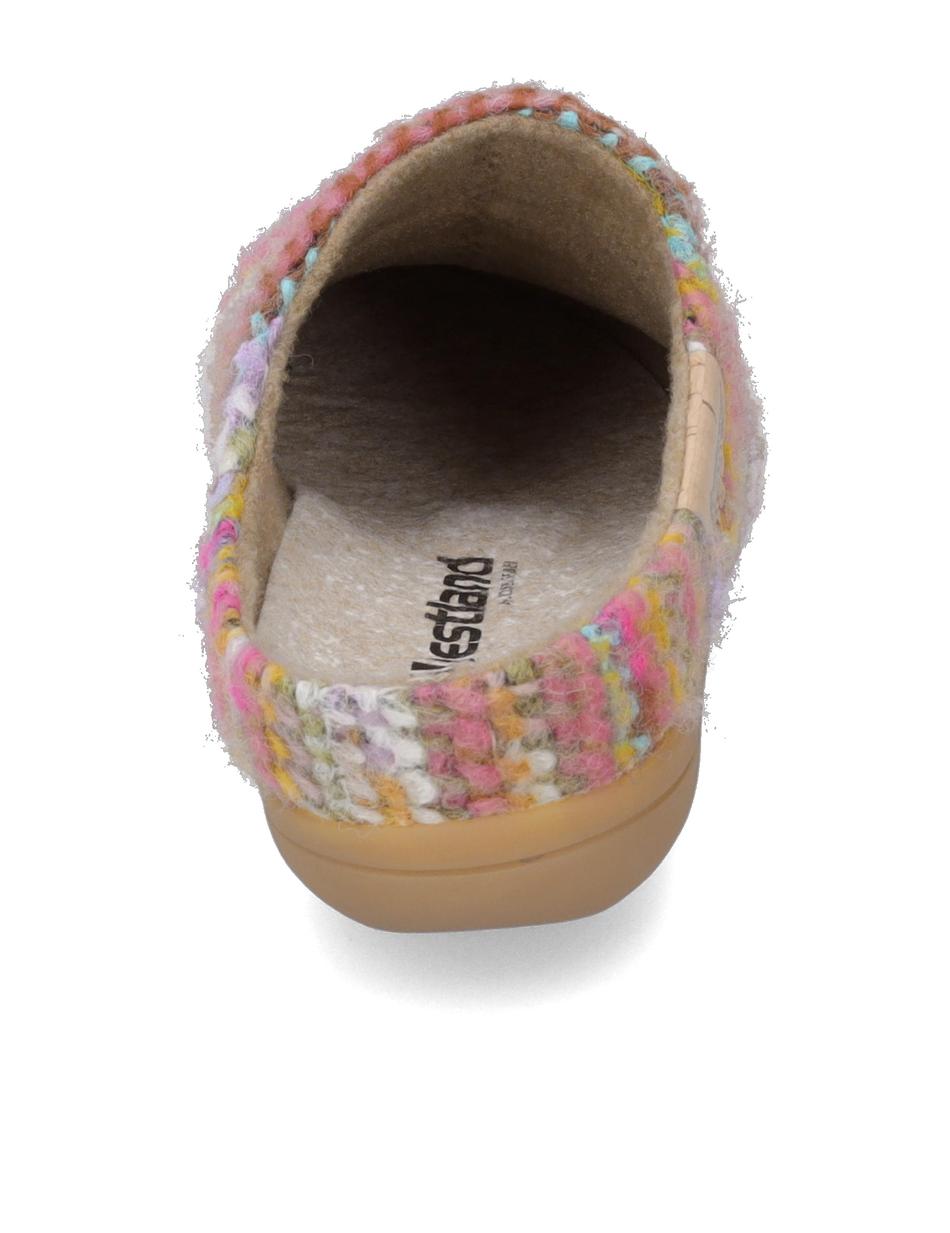 Hausschuh Cadiz 01, pink-multi