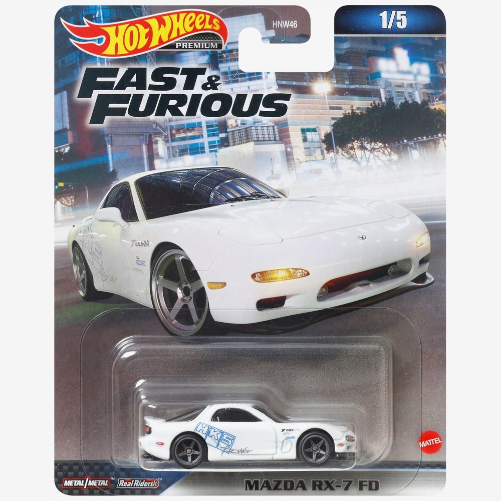 Hot Wheels Autos, Premium Fast & Furious Mazda RX-7 FD Auto