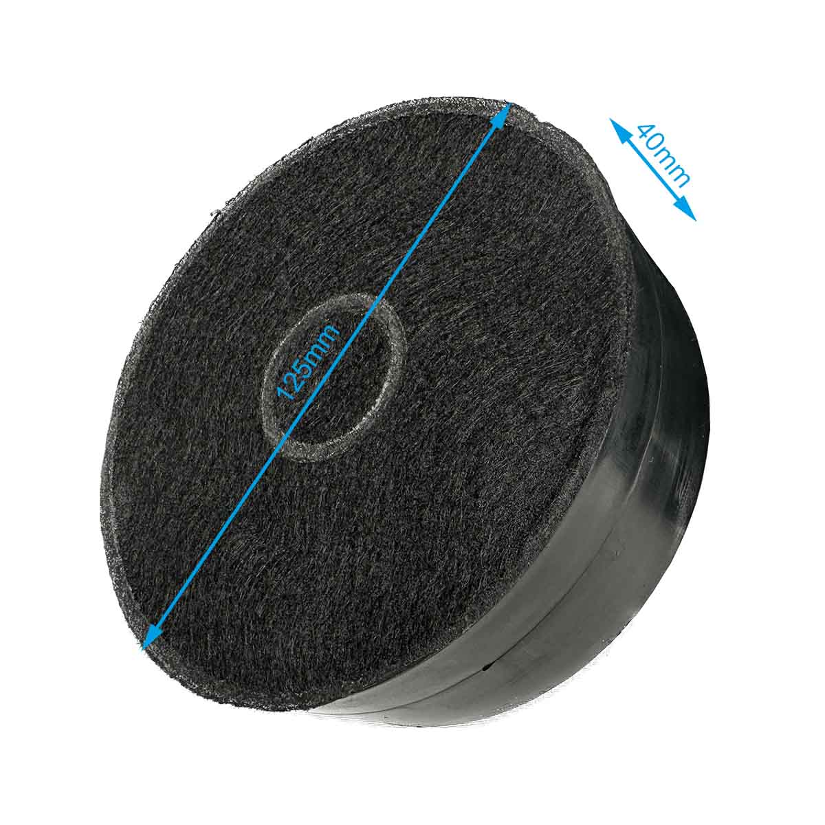 Actiefkoolfilter voor AEG 9029798809 / ECFB03 (2 stuks)