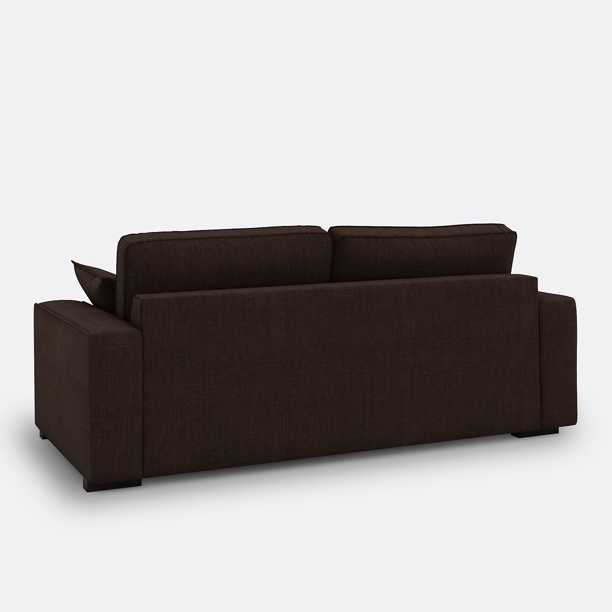 LA REDOUTE INTERIEURS<br>Sofá-cama em algodão/linho, espuma HR premium, Cecilia