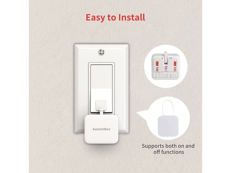 SwitchBot Tastermodul  Weiss Automatischer Tastendrücker