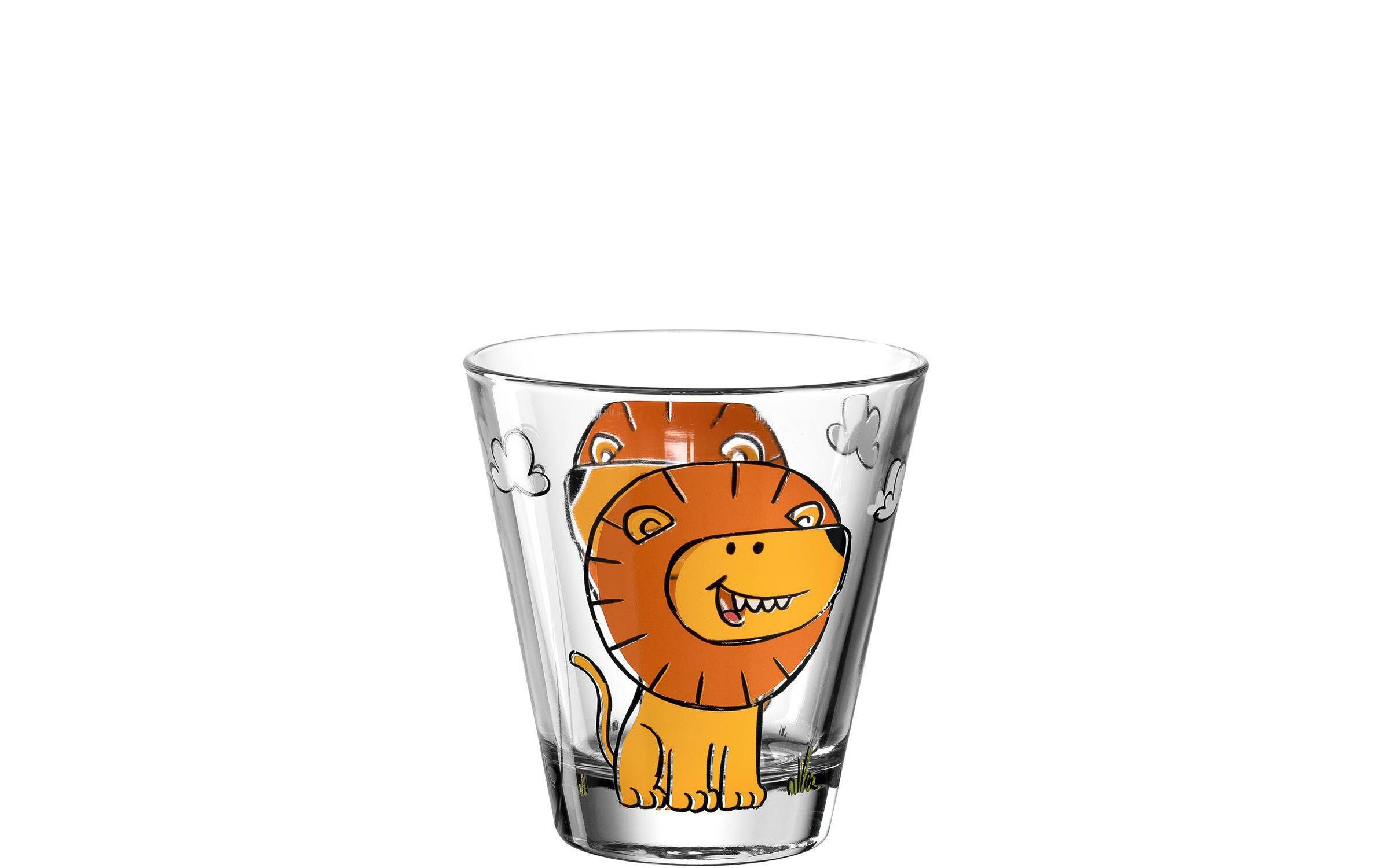 Kindertasse Bambini Löwe, 215 ml, 6 StückTrinkgläser Set für Kinder