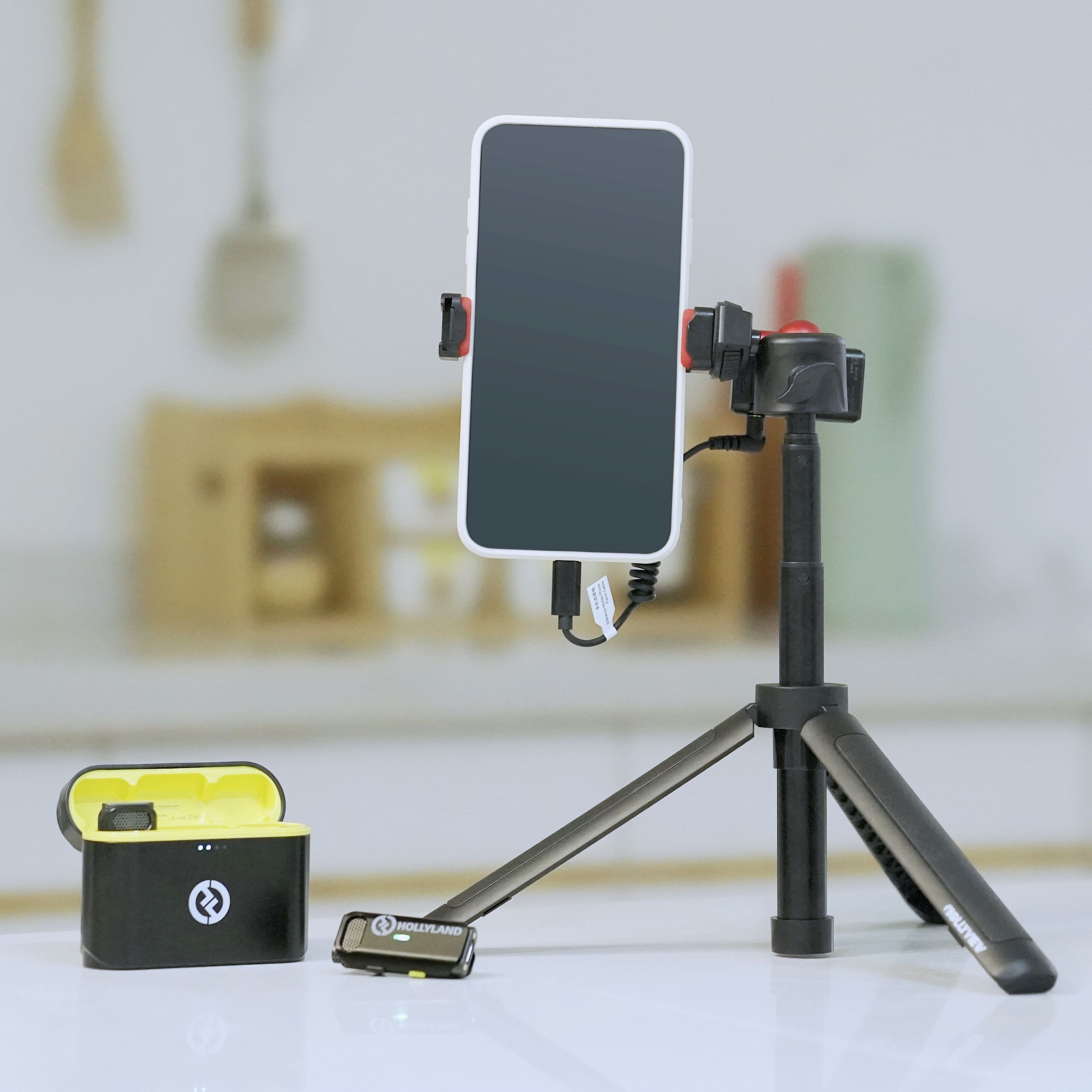 Hollyland Lark M1 Duo Trådløst mikrofonsystem