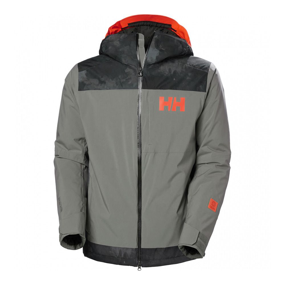 Helly Hansen POWDREAMER 2.0 - Veste ski Homme concrete