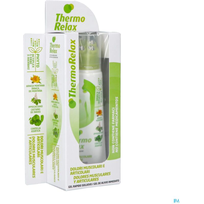 Gel douleurs musculaires et articulaires thermorelax phytogel - tube de 100 ml