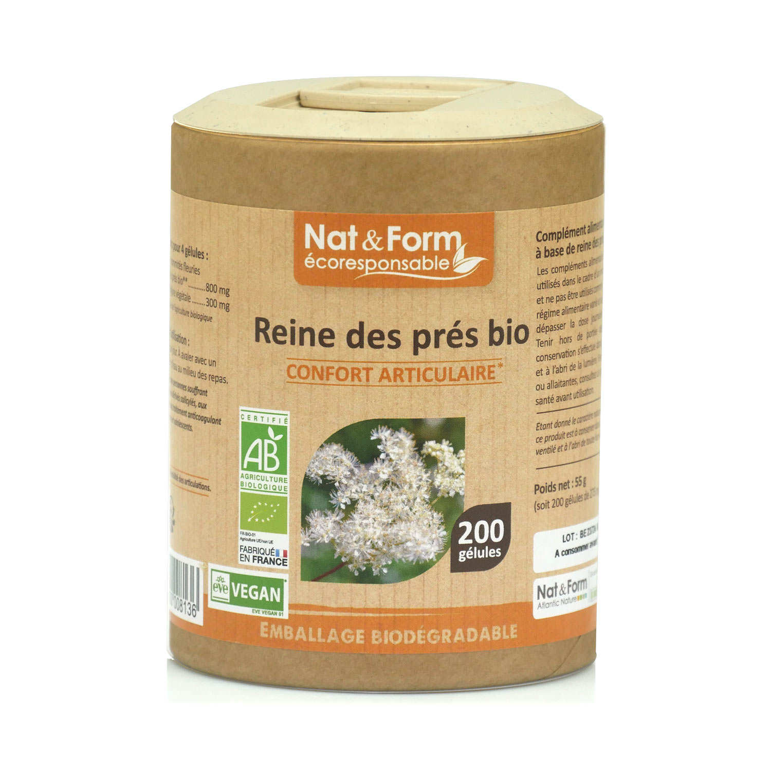 Prêle bio - 200 gélules de 275mg