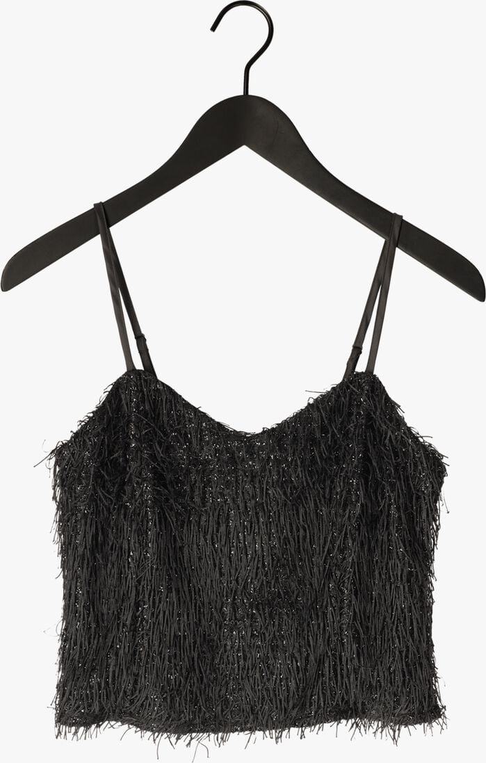 zwarte co'couture top gonzocc v-top