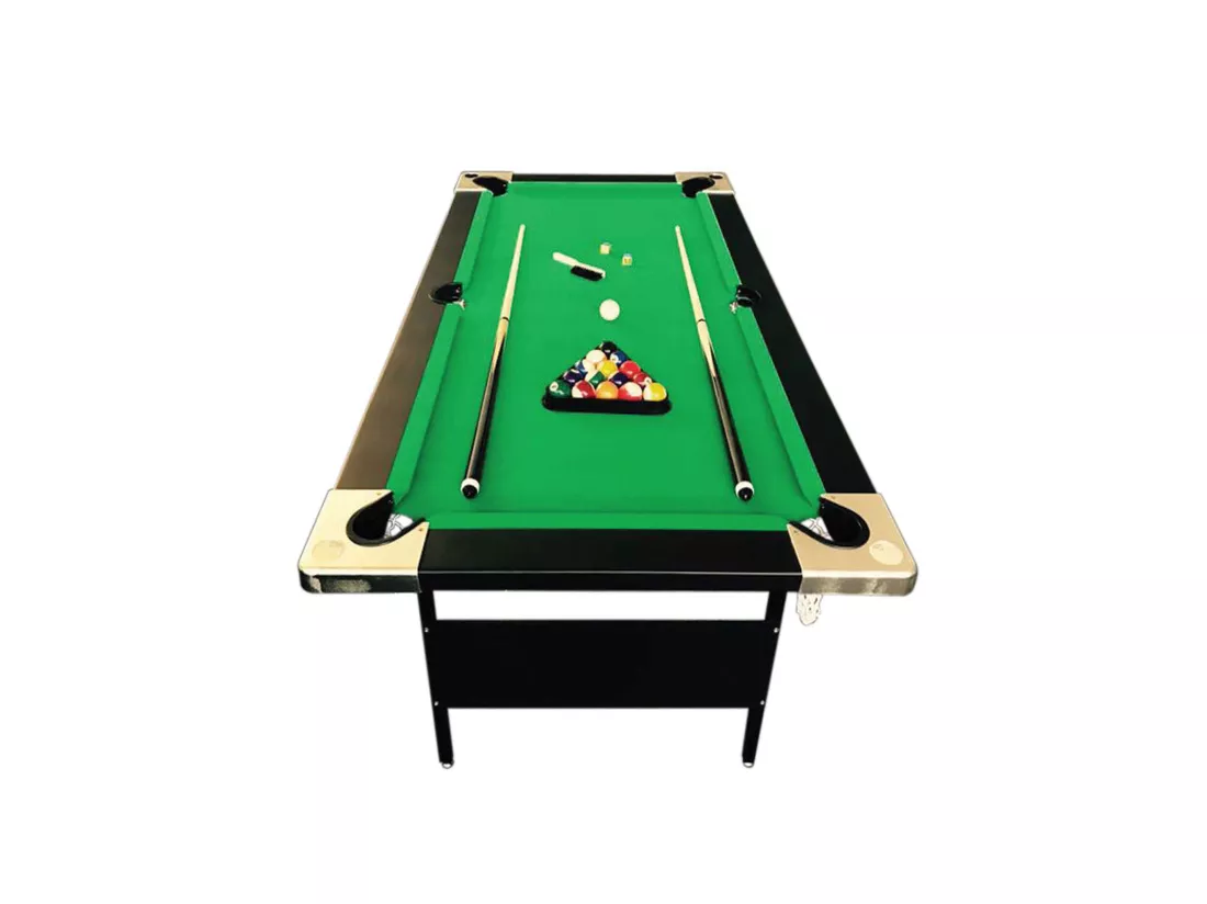 Table de Billard 6 Pieds Pliant vert – Groot