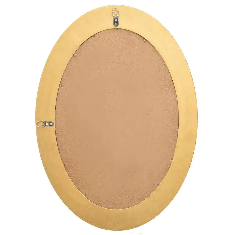 vidaXL - Wandspiegel - Goud - Hout - 50 x 70 cm