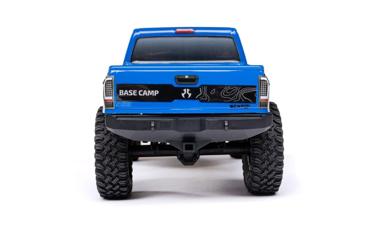 Rock Crawler SCX24 Base Camp 4WD, Blau RTR 1:24<br>Rock Crawler Brushed RTR mit Akku & Ladegerät