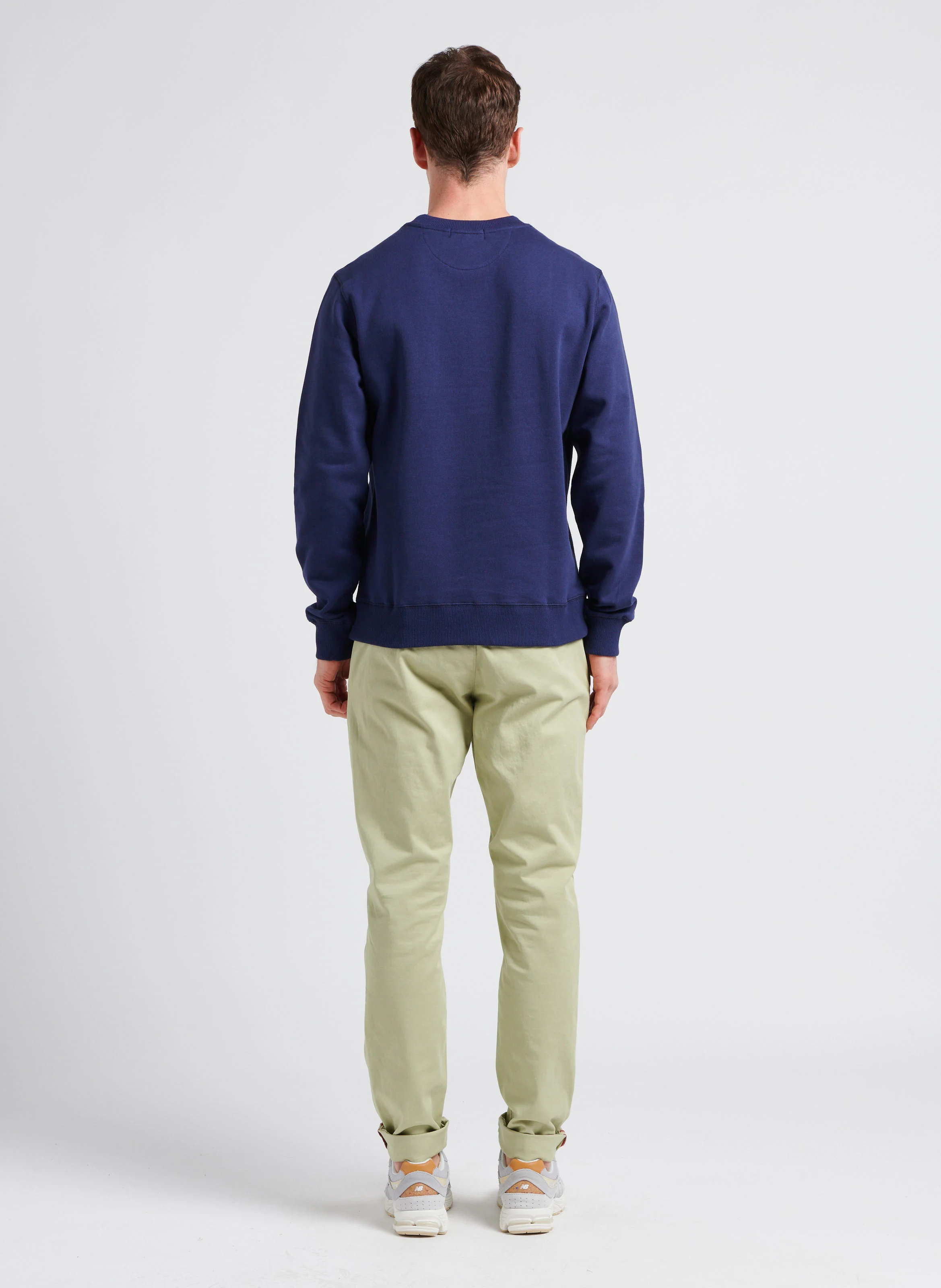 CHARONNE WEEKENDER - Sweatshirt col rond en coton bio | Bleu