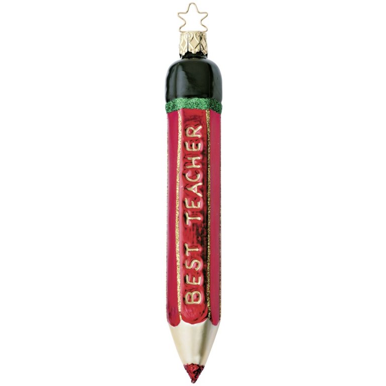 Baumschmuck aus Echtglas, mundgeblasen