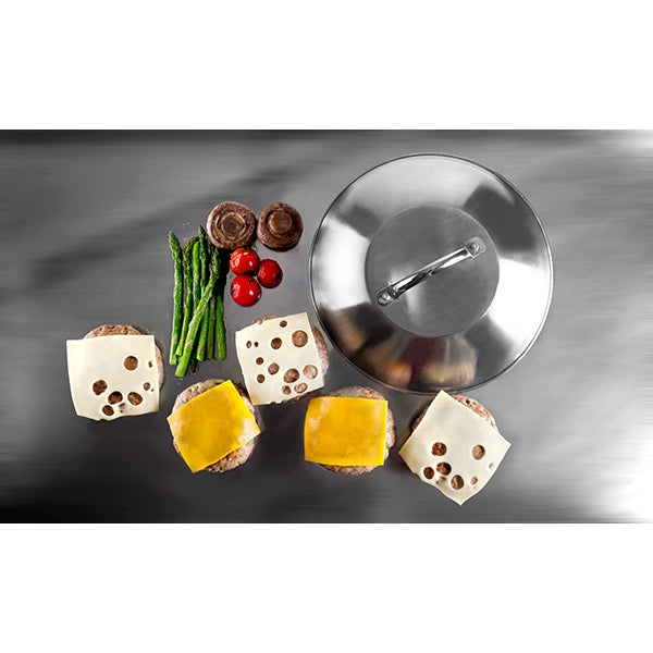 Couvercle pour plancha grill Ibili