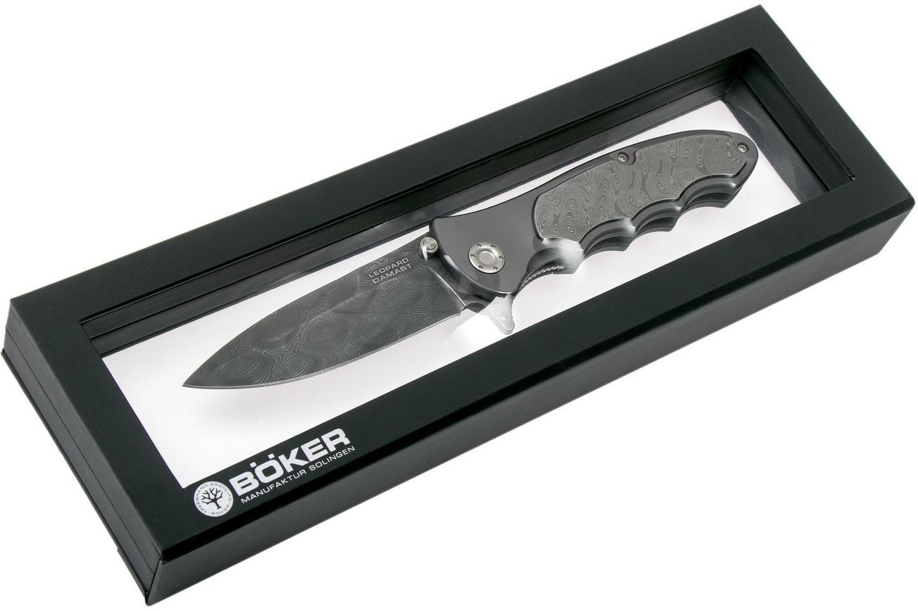 Böker Leopard-Damascus III Collection 110237DAM Limited Edition zakmes