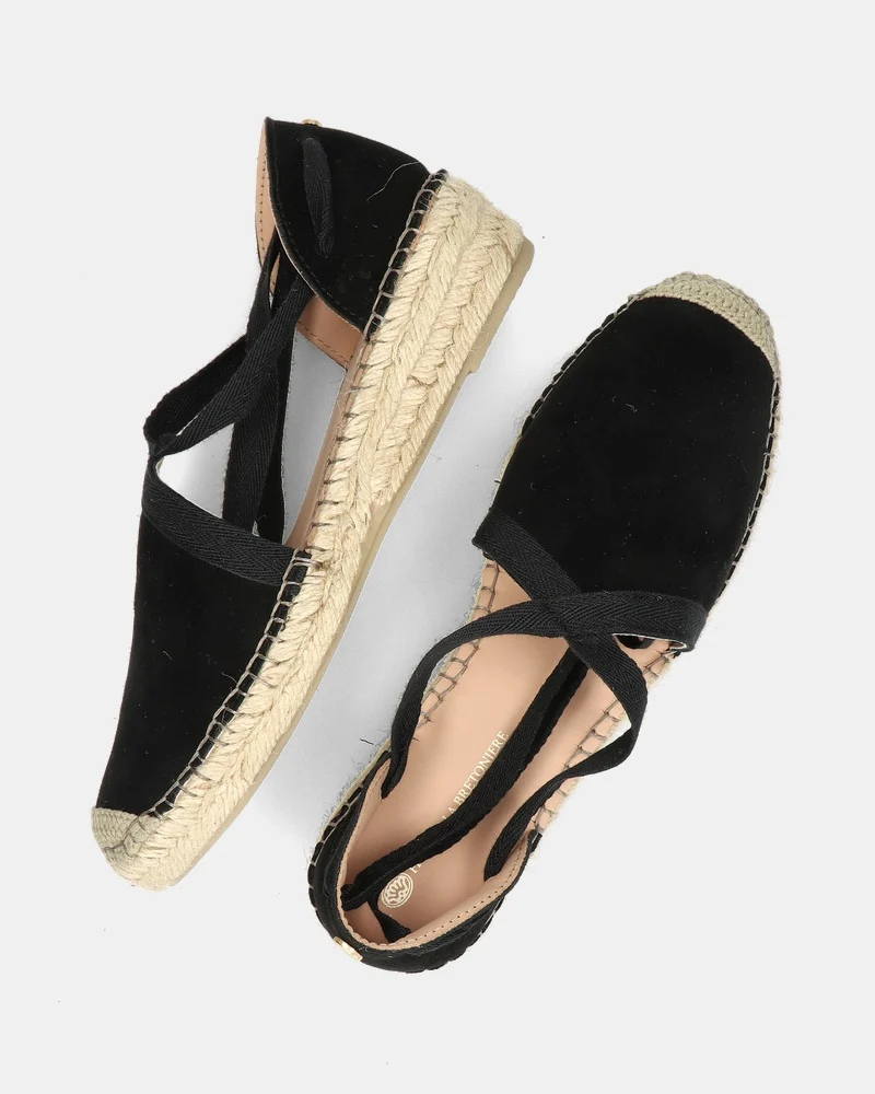 Fred de la Bretoniere Espadrilles  - zwart