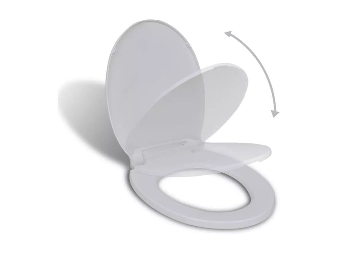 Description abattant WC à blanche 46 x 34 x 46 cm 02_0002889