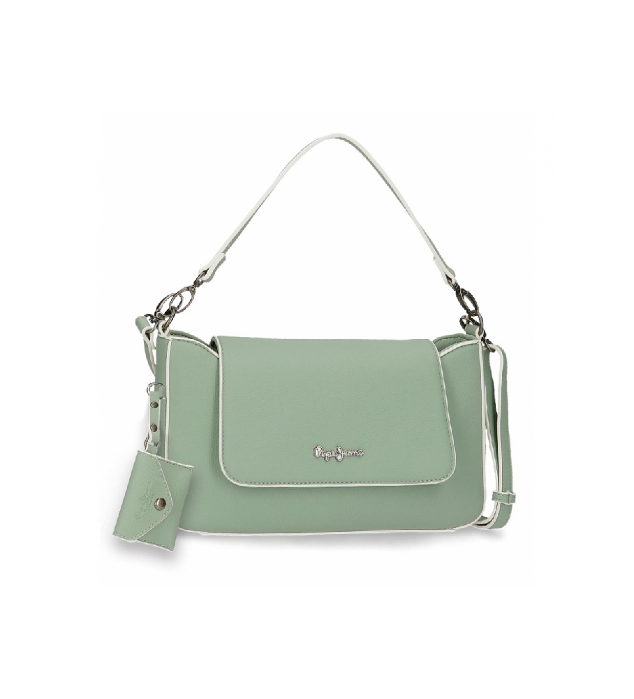Bolsa de ombro verde Pepe Jeans Jeny - 27x16x5cm -