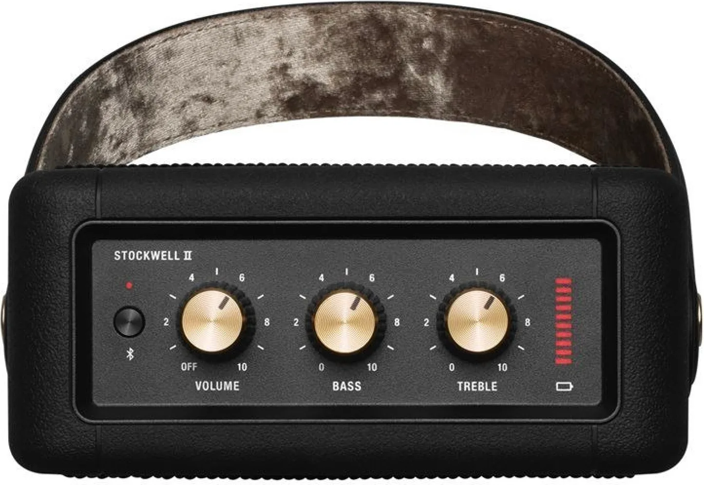 Marshall Stockwell II Black & Brass Enceintes Bluetooth portables