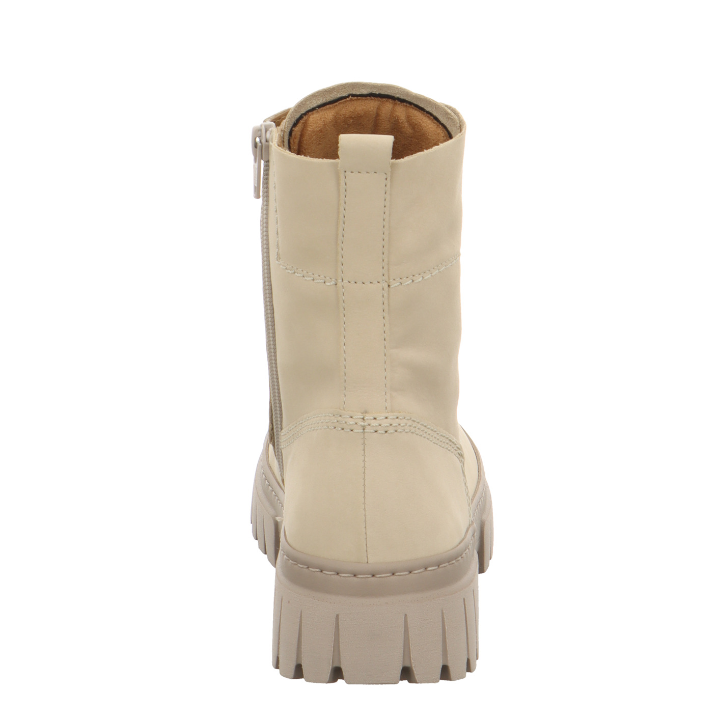 Schnürboots beige