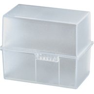 Boîte à fiches, A7 paysage, plastique