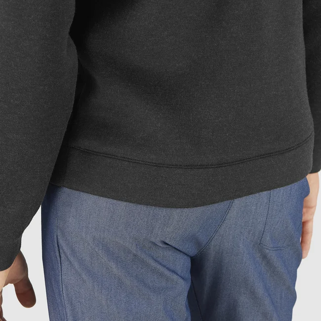 ESSENTIAL WARM  Crewneck-Pullover Herren BLACK/Heather