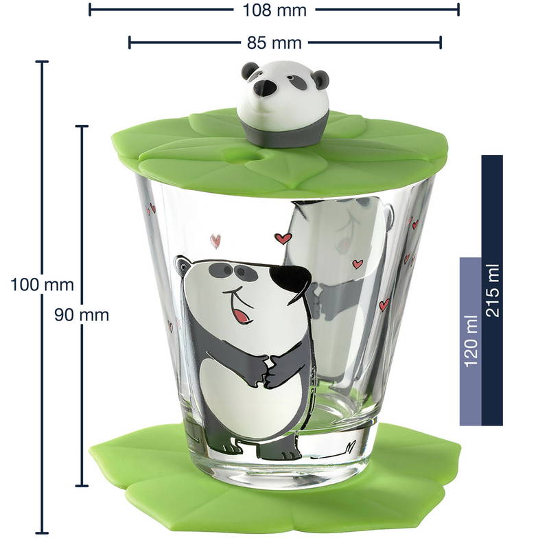 Leonardo Kindertrinkset 3-tlg. Panda