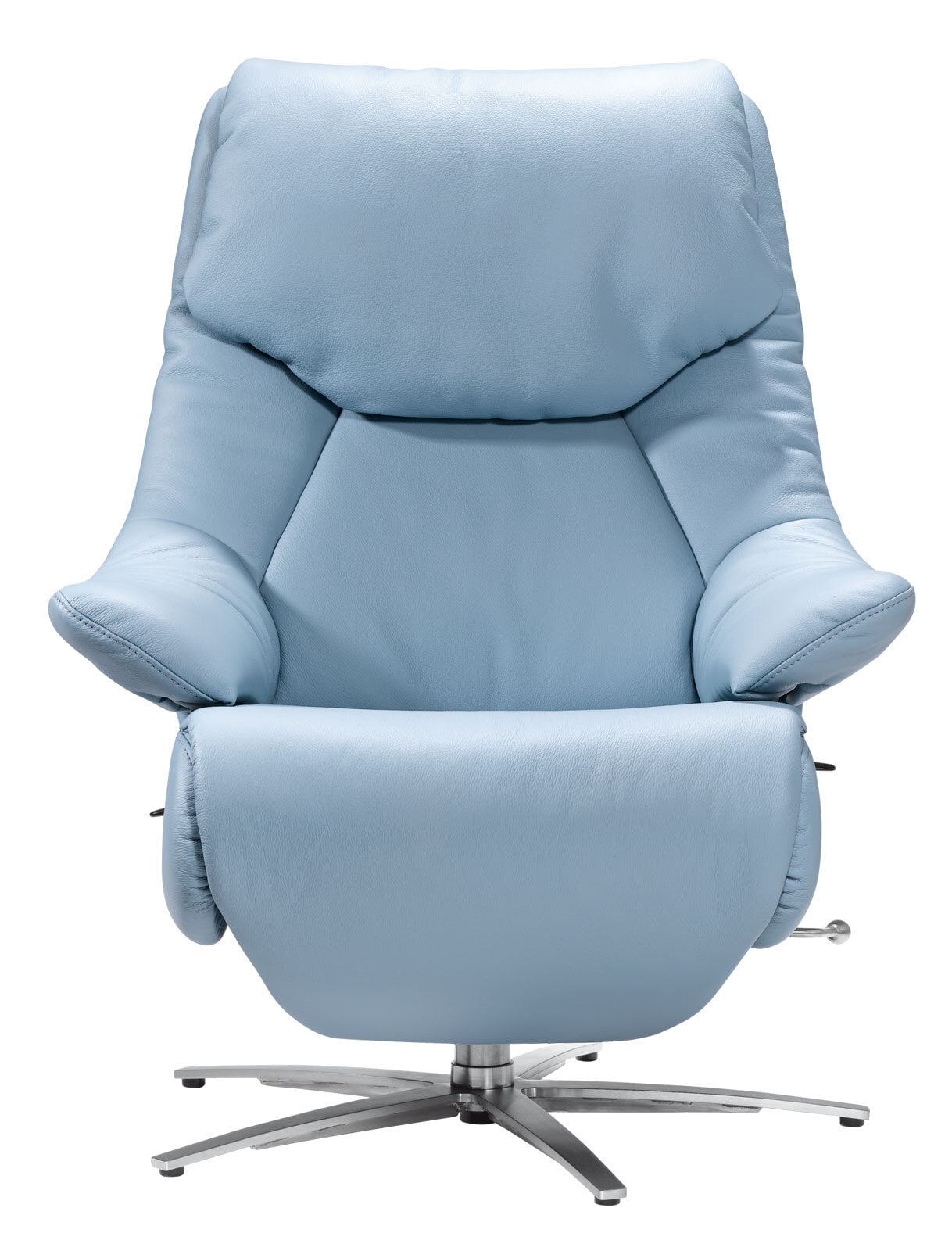 MONDO TV- Sessel MALU Lederbezug Sky