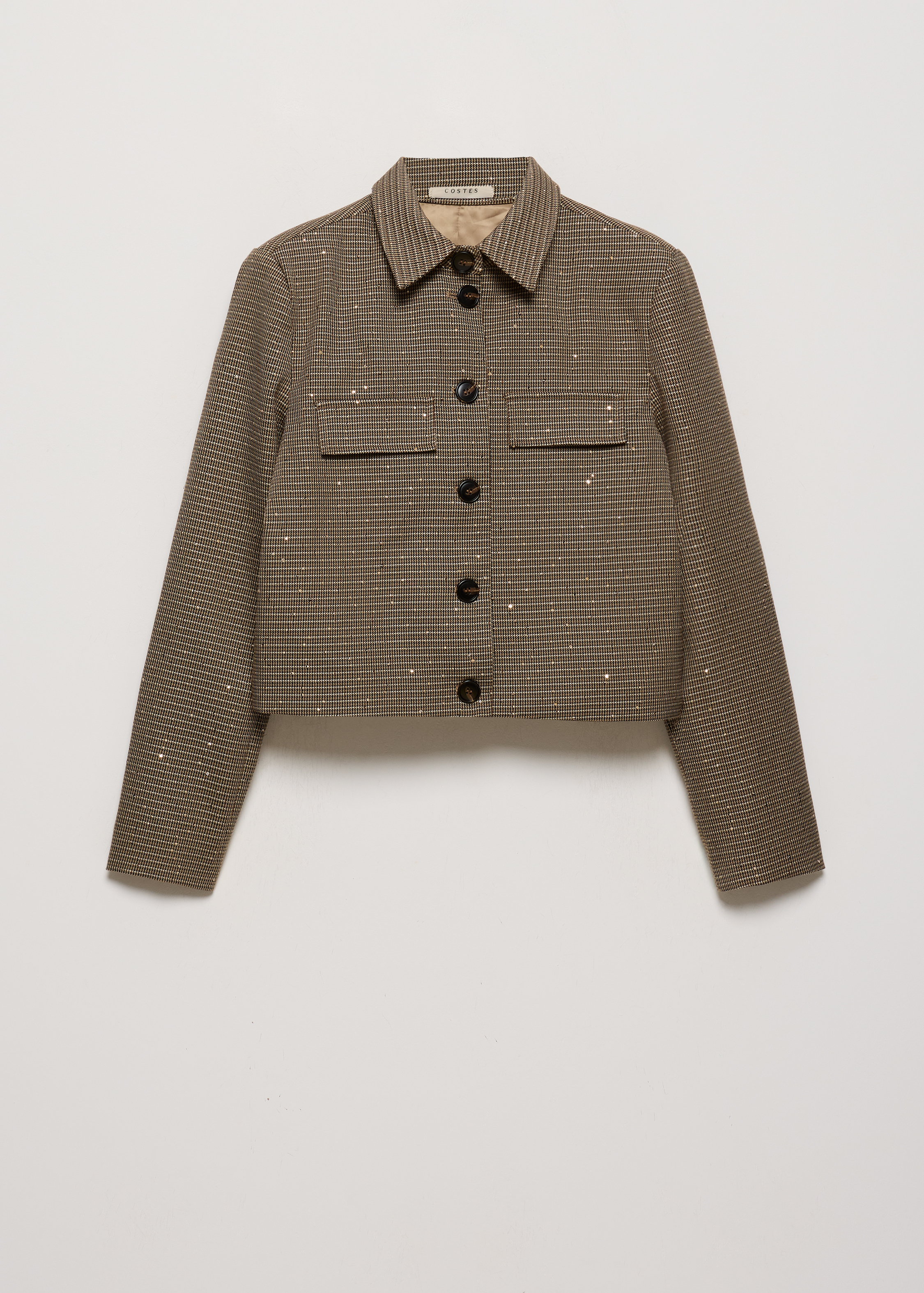 Bomber jacket met sequins