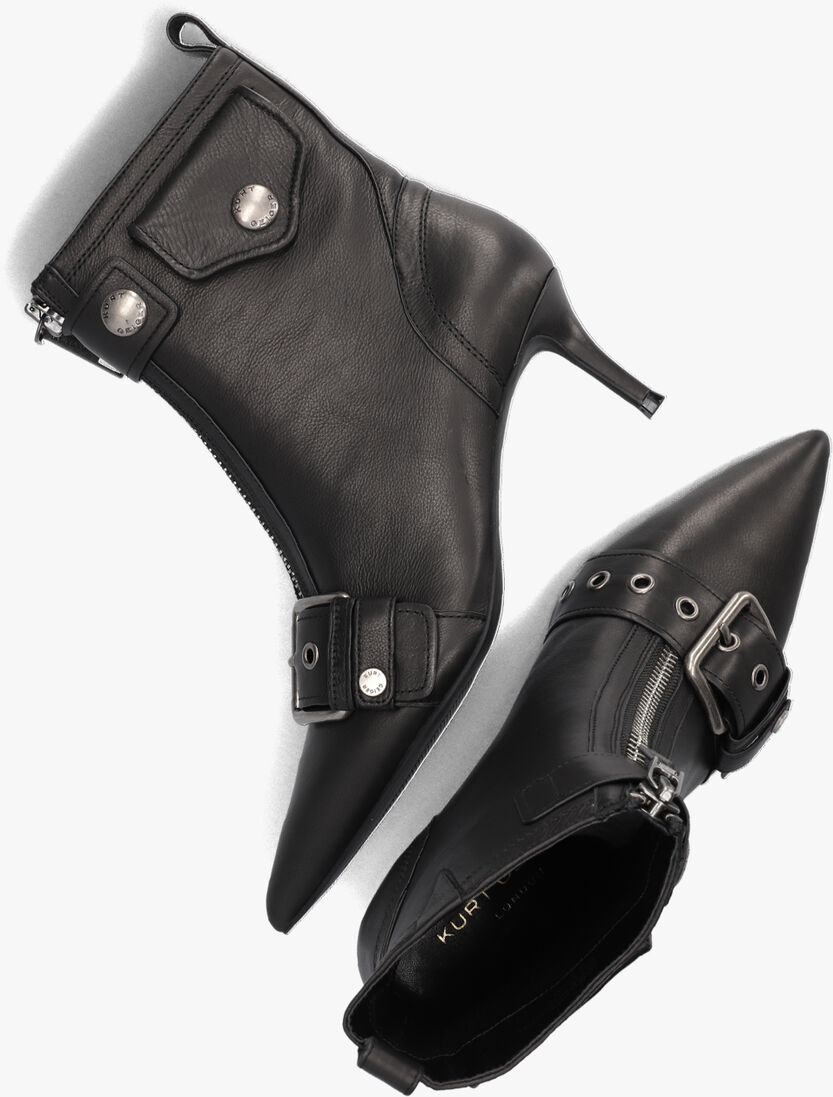 KURT GEIGER LONDON zwarte kurt geiger london enkellaarsjes hackney kitten boot