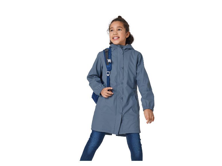 Gevoerde kinder regenjas