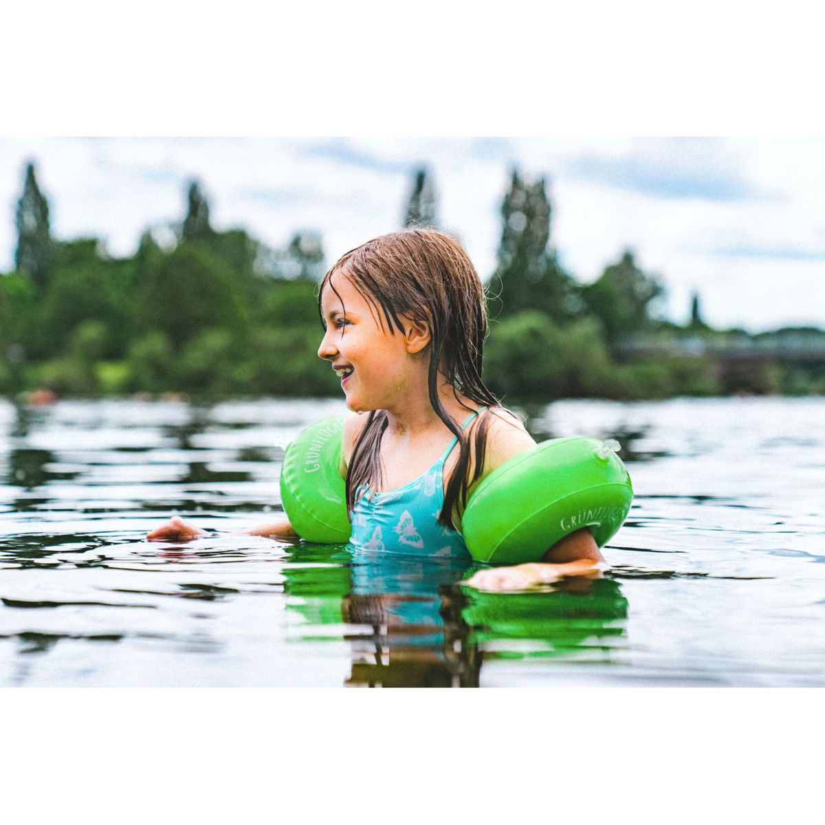 VedesVedes   Grünflügel Schwimmflügel rund