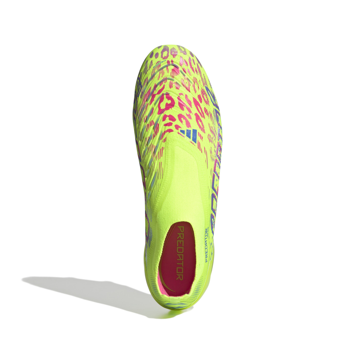 Adidas Predator Elite Veterloze Gras Voetbalschoenen (FG) Neongeel Blauw Roze