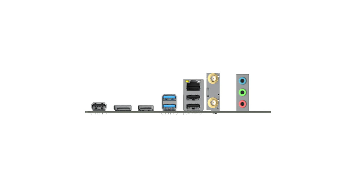 MAXSUNMS-Challenger H810M-K WIFI socket 1851 moederbord  (Zwart, Gb-LAN, WLAN, BT, Sound, µATX)