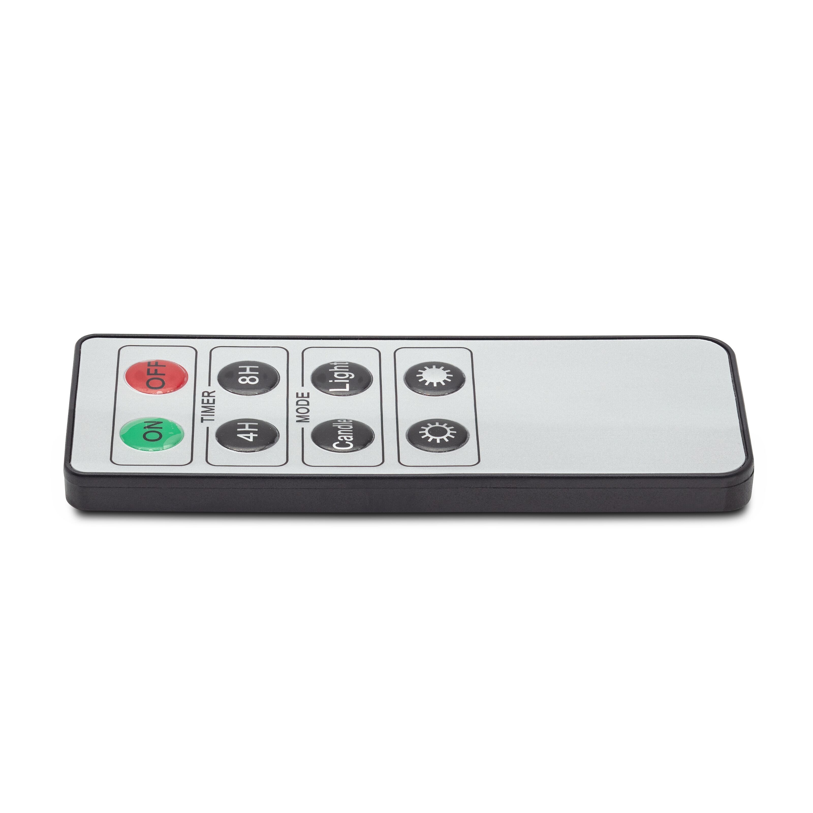 Ledsavers Telys med fjernkontroll, 18-pk.