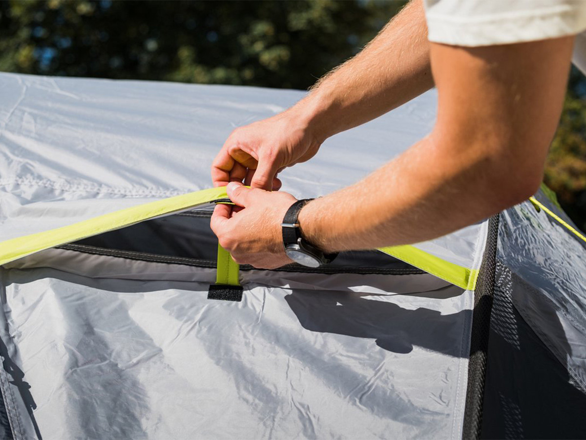 Coleman Darwin 3 Plus Grey koepeltent