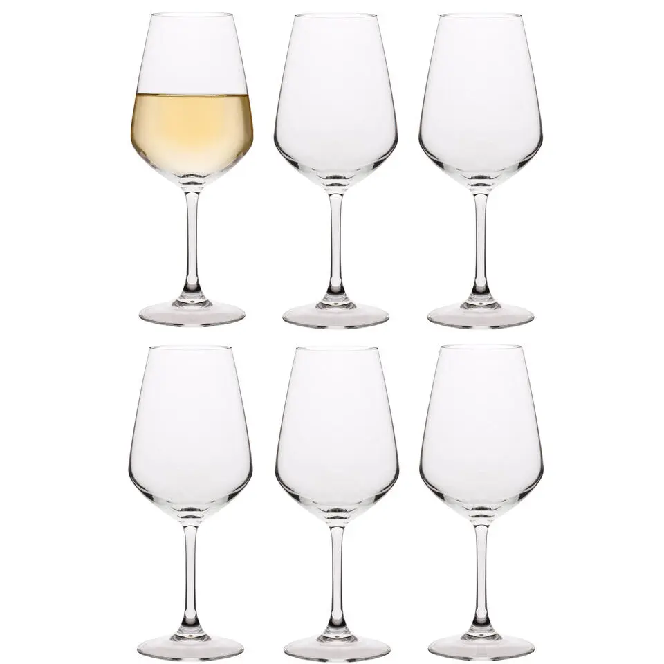 Vicrila wijnglazen Barolo - 6x stuks - rode/witte wijn - 390ml