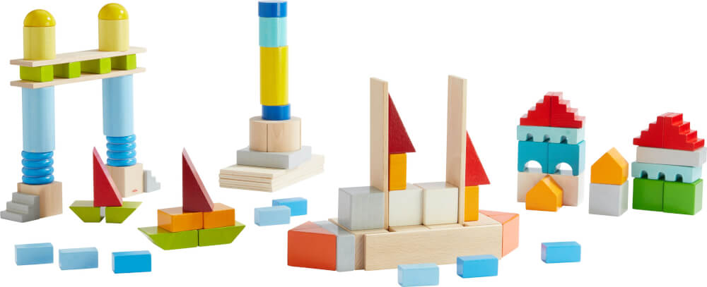 HABA Basisbausteine bunt, Set mittel