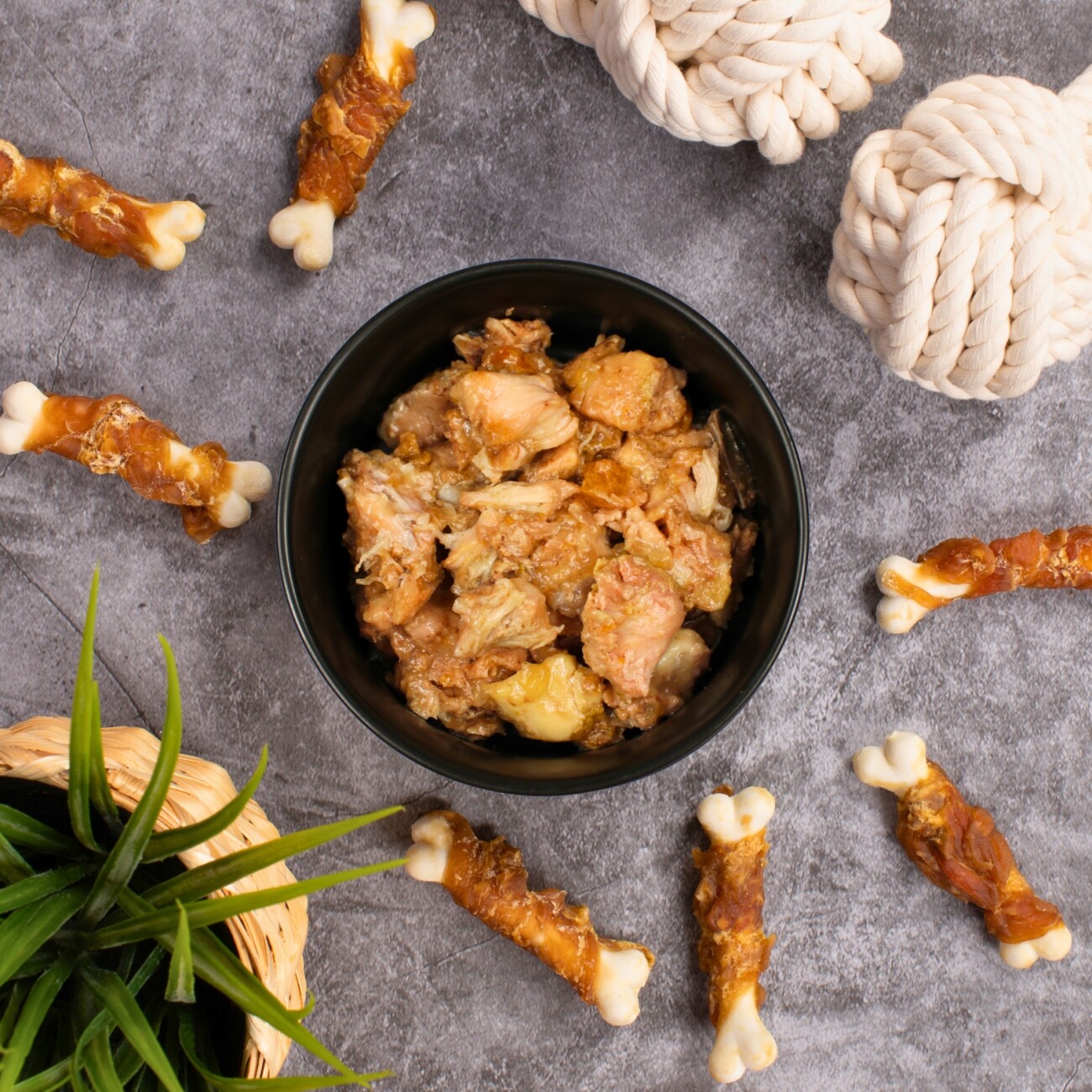 Lyra Pet Lecker.Pet Paula's 100 % Hähnchen und Karotte Hundefutter Nassfutter 6x400 g