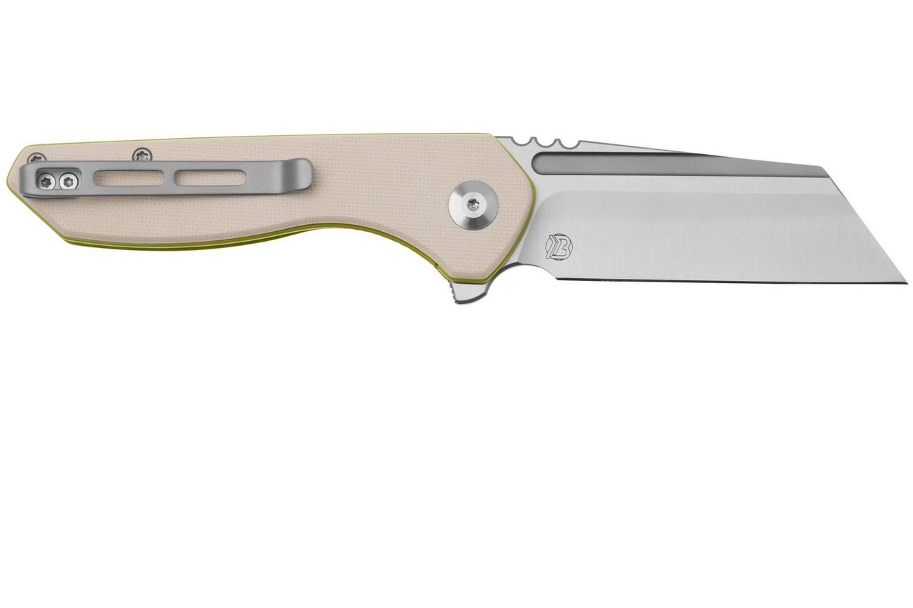 Civivi ExOne C23036-2 Satin Nitro-V, Ivory G10 zakmes, Brian Brown design