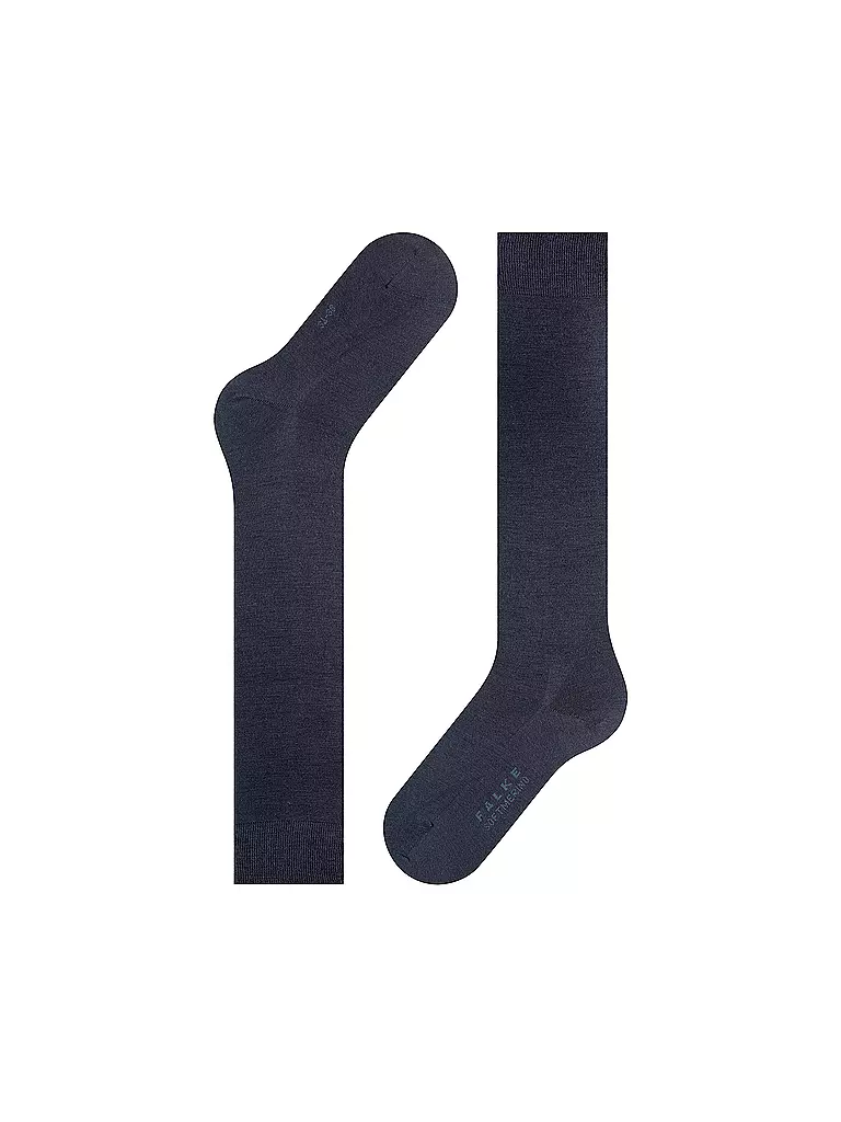 FALKE Kniestrümpfe dark navy dunkelblau